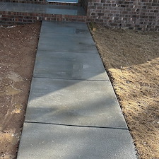 New-Construction-Driveway-Cleaning-performed-in-Rogers-Arkansas 2
