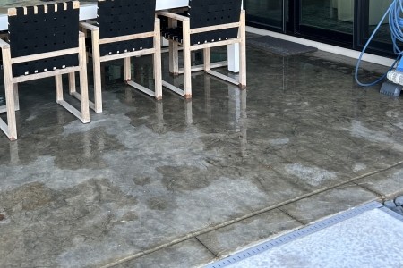 Pool Deck Cleaning